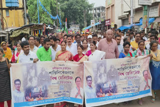 Chandranath Sinha on Santiniketan