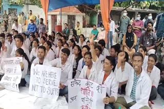 IMA in support of striking doctor