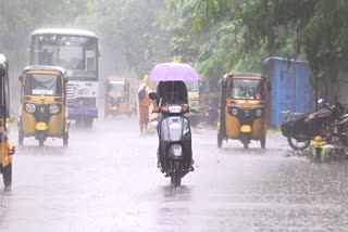 Heavy Rain in Warangal