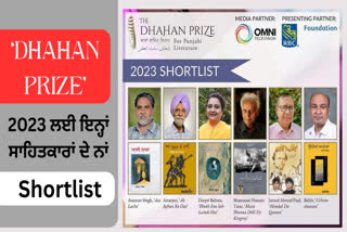 List of writers shortlist for Dhahan Prize year 2023