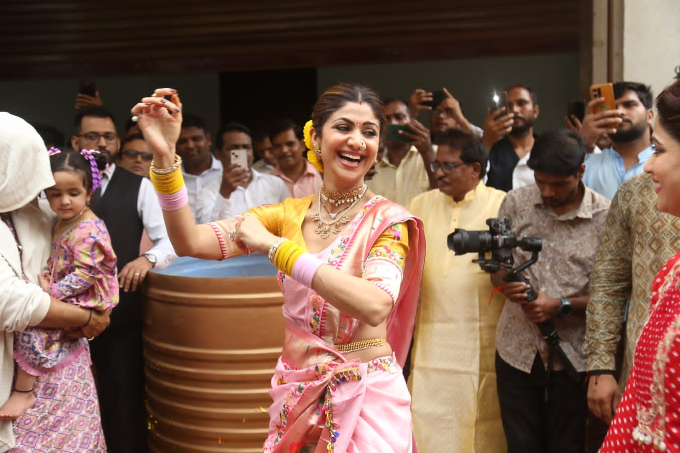 Shilpa Shetty Ganesh Immersion