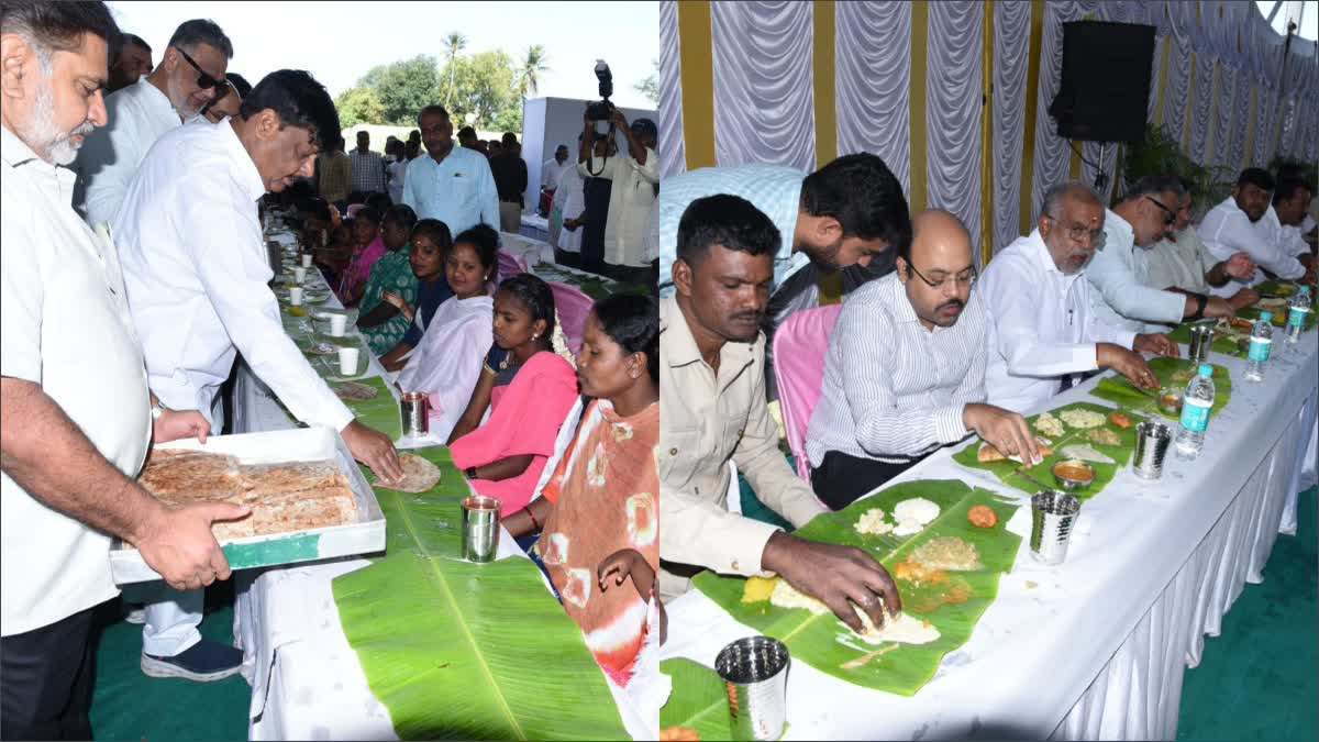 ದಸರಾ ಆನೆಗಳ ಮಾವುತರು, ಕಾವಾಡಿಗರಿಗೆ ವಿಶೇಷ ಉಪಹಾರ