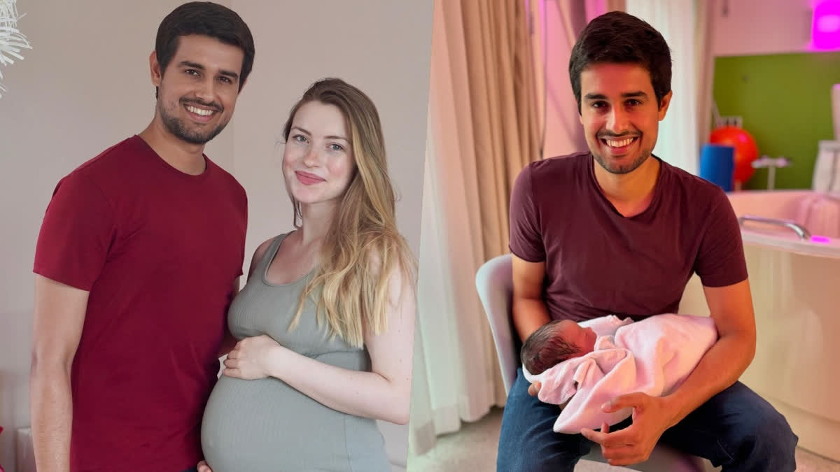 'Welcoming Our Little Baby Boy': YouTuber Dhruv Rathee Announces Happy News With First Photos Of Newborn Son