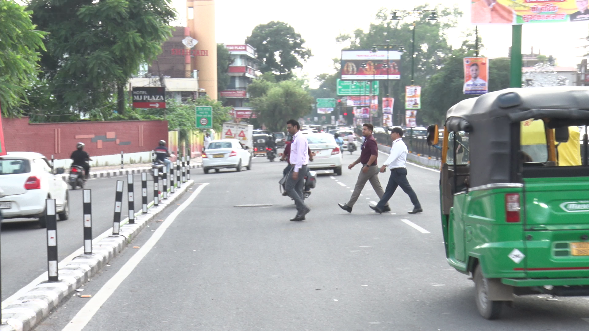 Zebra crossing in Dehradun