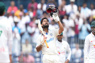 India vs Bangladesh, Chennai Test: Rishabh Pant celebrated his Test comeback with his sixth Test hundred in the second innings of the first Test. Pant equalled MS Dhoni's record of most Test hundreds by an Indian wicketkeeper and became the quicked to reach the feat.