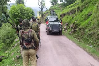 security forces search operation against terrorists in Kishtwar Jammu Kashmir