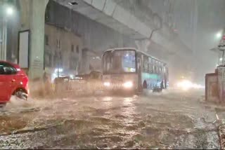 Heavy Rain in Hyderabad