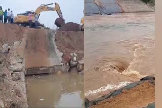 Paleru Left Canal Once Again Breached