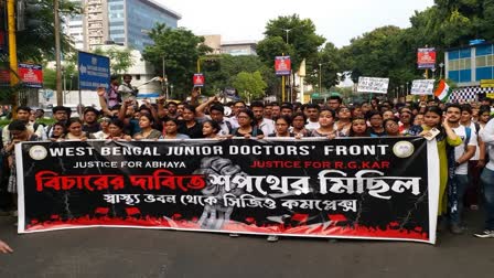 Kolkata doctors protest