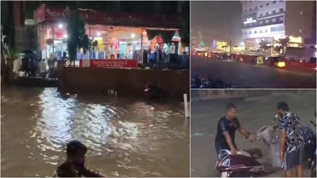 Heavy Rain in Hyderabad