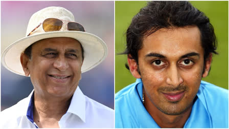 Sunil Gavaskar and Rohan Gavaskar