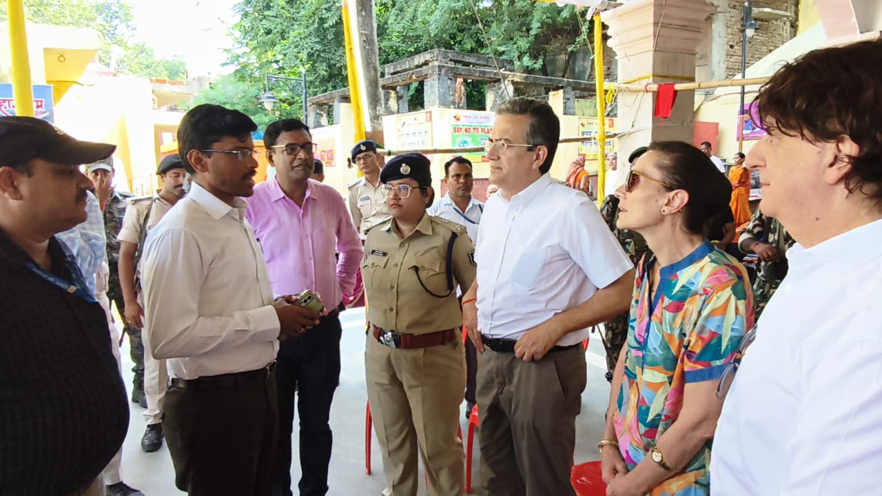 French Ambassador Bihar visit