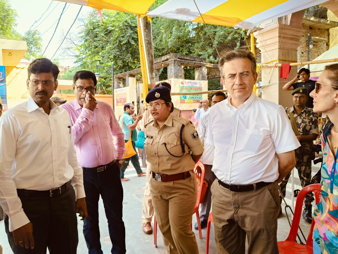 French Ambassador Bihar visit