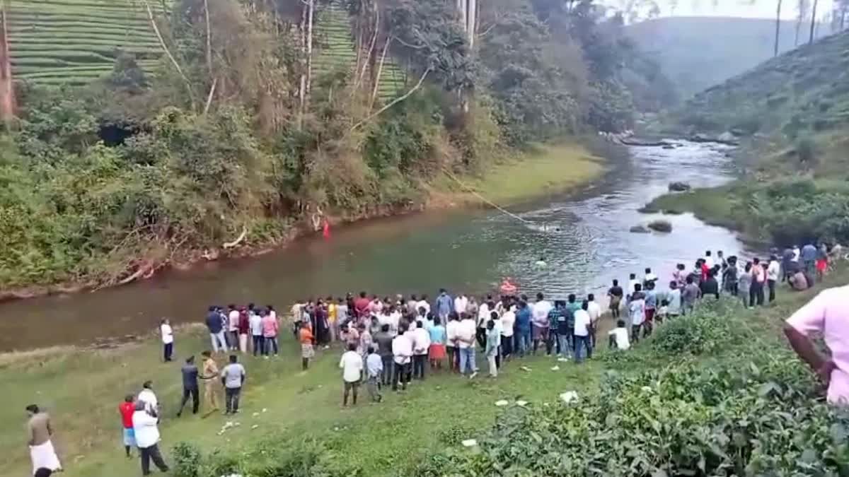 Five youths died after drowning in Valparai river