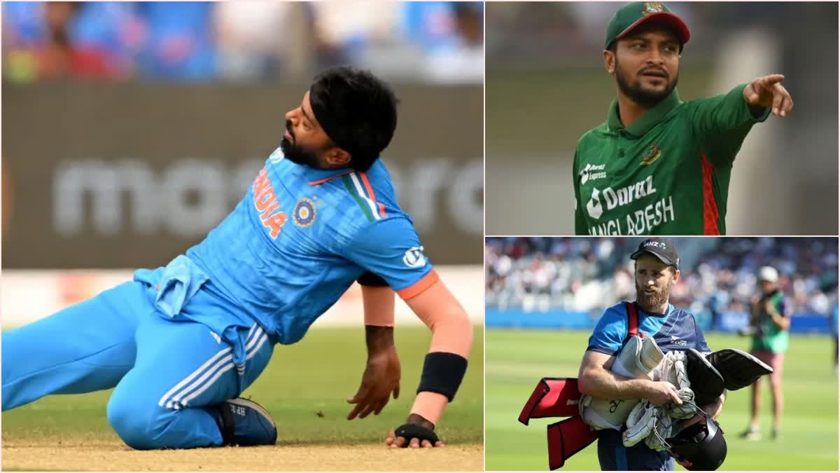 ODI World Cup 2023 Players Injuries : జట్లను కలవరపెడుతున్న కీలక ఆటగాళ్లు..