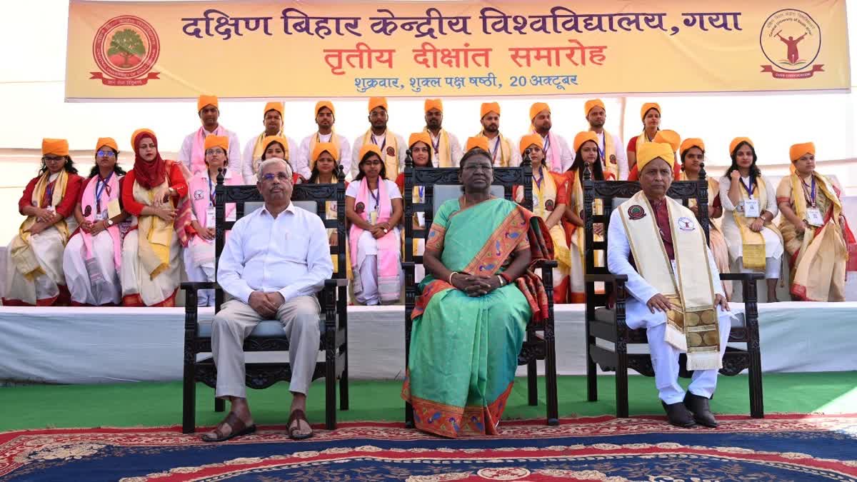 President Draupadi Murmu in Gaya