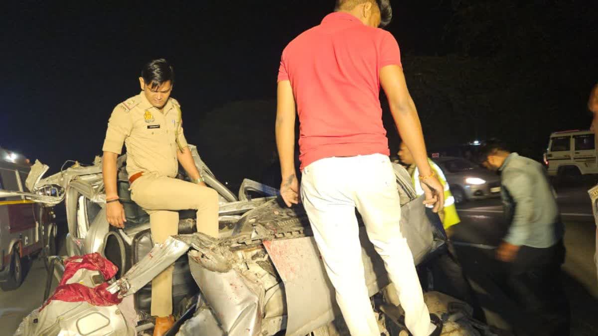 Road Accident in Yamuna Expressway