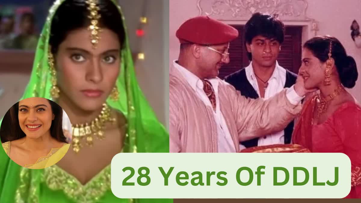 DDLJ Completed 28 years Kajol, Anupam refresh memories of 'Dilwale Dulhaniya Le Jayenge'