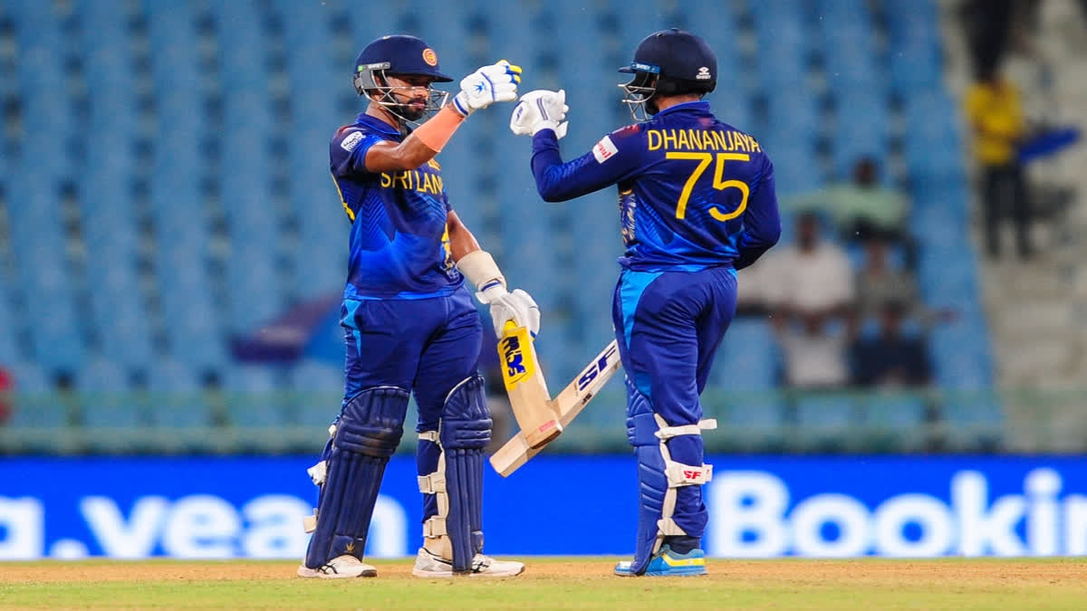 Crucial half-centuries from Sadeera Samarwickrama and Pathum Nissanka helped Sri Lanka to defeat Sri Lanka after early hiccups against Sri Lanka in the ongoing ICC World Cup 2023 at the Bharat Ratna Shri Atal Bihari Vajpayee Ekana Cricket Stadium in Lucknow on Saturday.