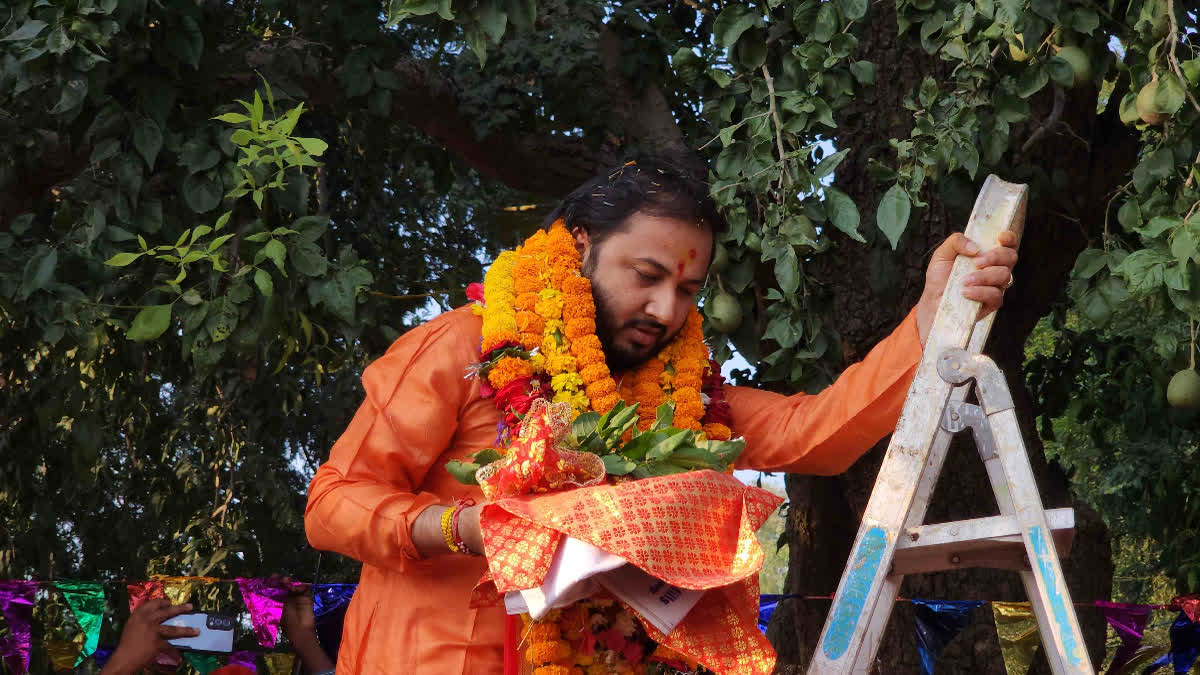 Bastar Dussehra unique ritual Bel Nyauta Pooja