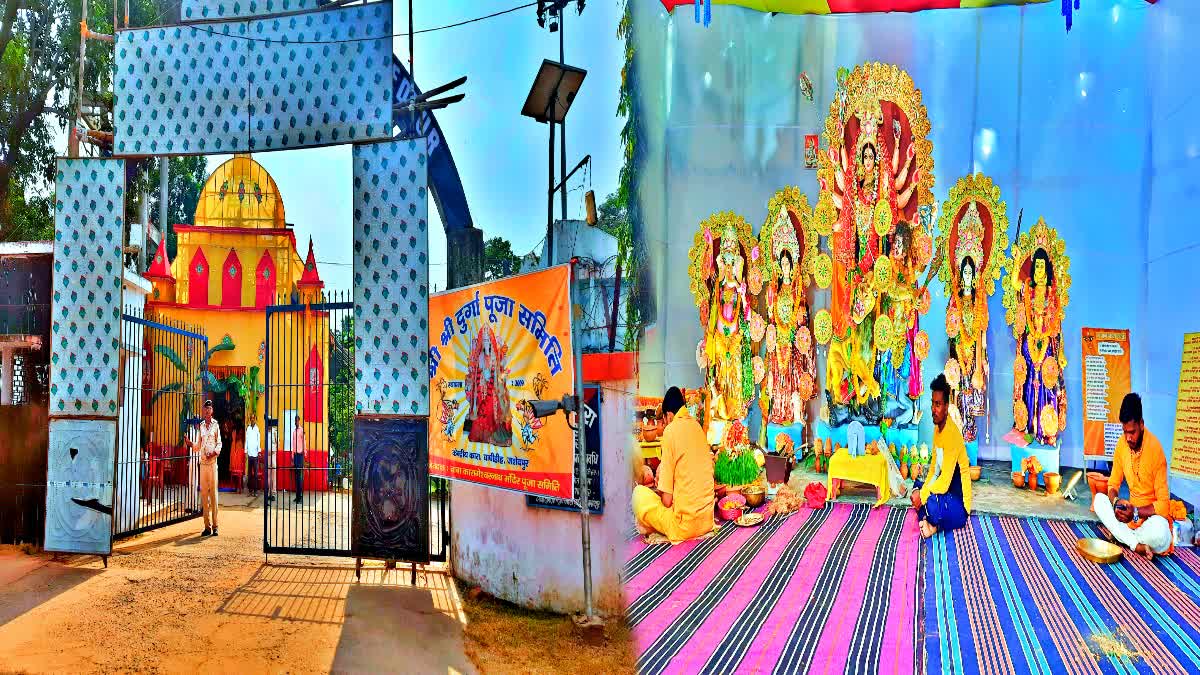 Durga Puja in Ghaghidih Central Jail