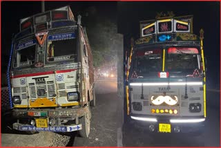 Ajnala Police Seized 2 Trucks