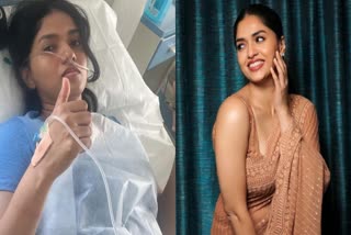 Actress Sunaina Hospitalized