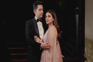Parineeti Chopra radiates elegance in pink as Raghav Chadha holds her close in stunning pictures from wedding reception