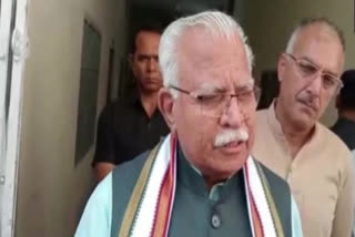 CM Khattar meets people affected by Nuh violence