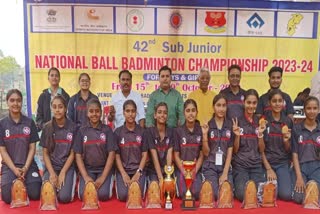 Sub Junior National Ball Badminton Competition