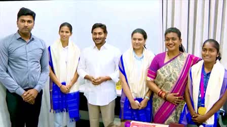 CM Encouragement to Asian Game Winners in AP