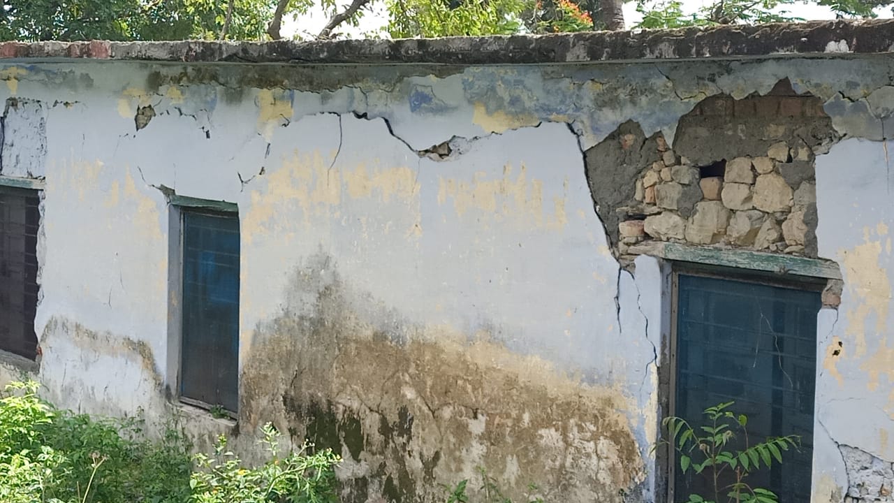 Sirmaur School Wall Collapsed