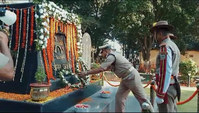 Jharkhand DGP pays tribute to martyred on police commemoration day in Ranchi