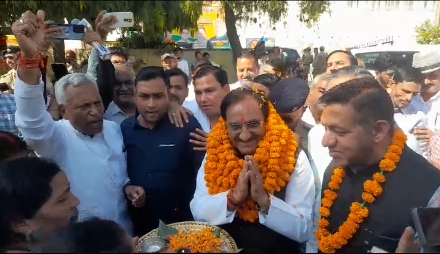 Ramesh Pokhriyal Nishank reached Laksar