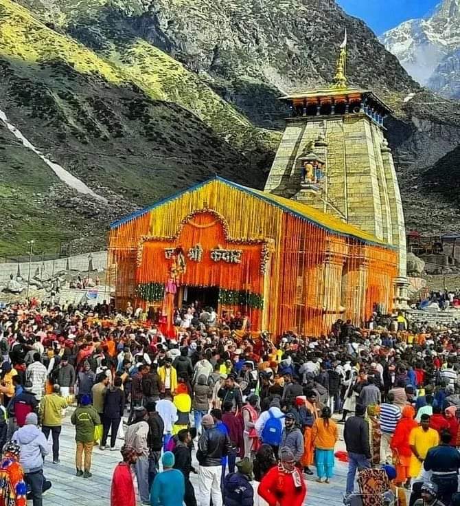 Date of closure of doors of Kedarnath