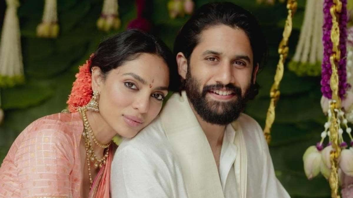 Sobhita Dhulipala Naga Chaitanya  Sobhita Dhulipala pre wedding pics  ശോഭിത ധൂലിപാല നാഗചൈതന്യ വിവാഹം  ശോഭിത ധൂലിപാല വിവാഹ ആഘോഷം