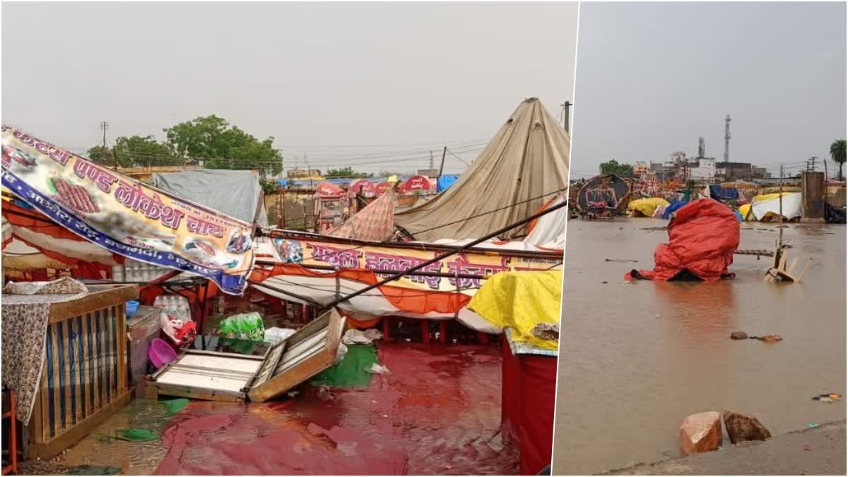 Strong Storm in Bharatpur