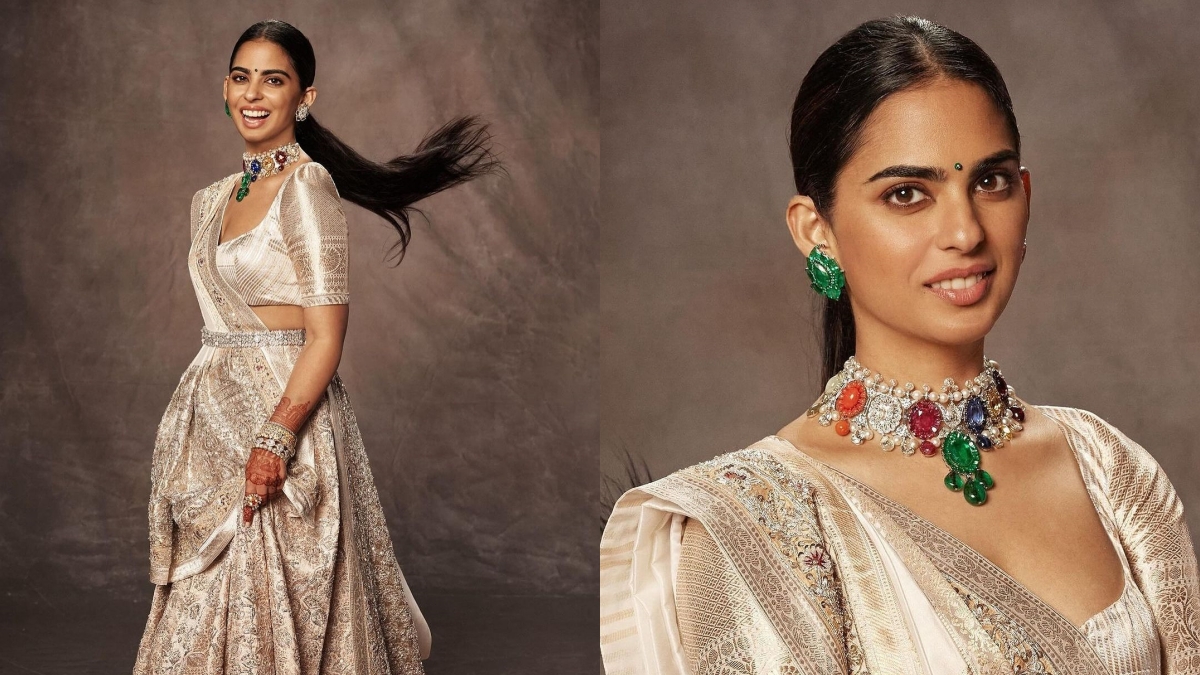 Lehenga is love for our festivals, so why not channel this look of Isha Ambani