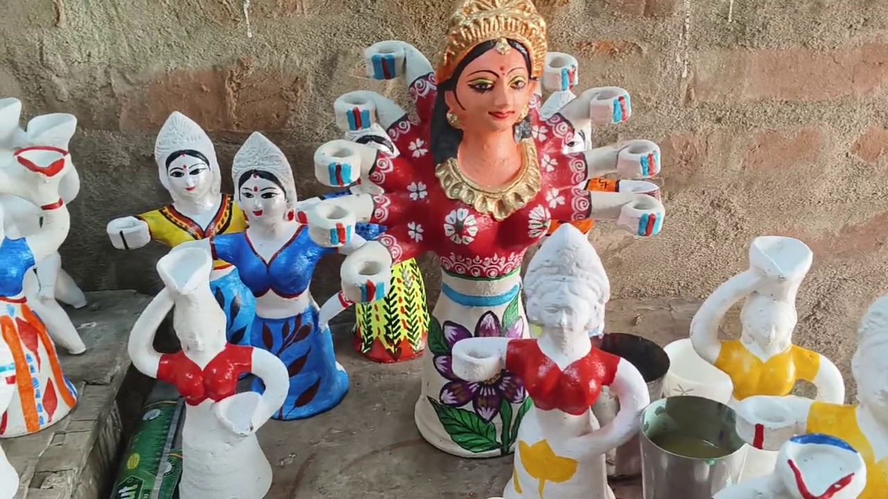 Traditional Diwali Doll of Medinipur