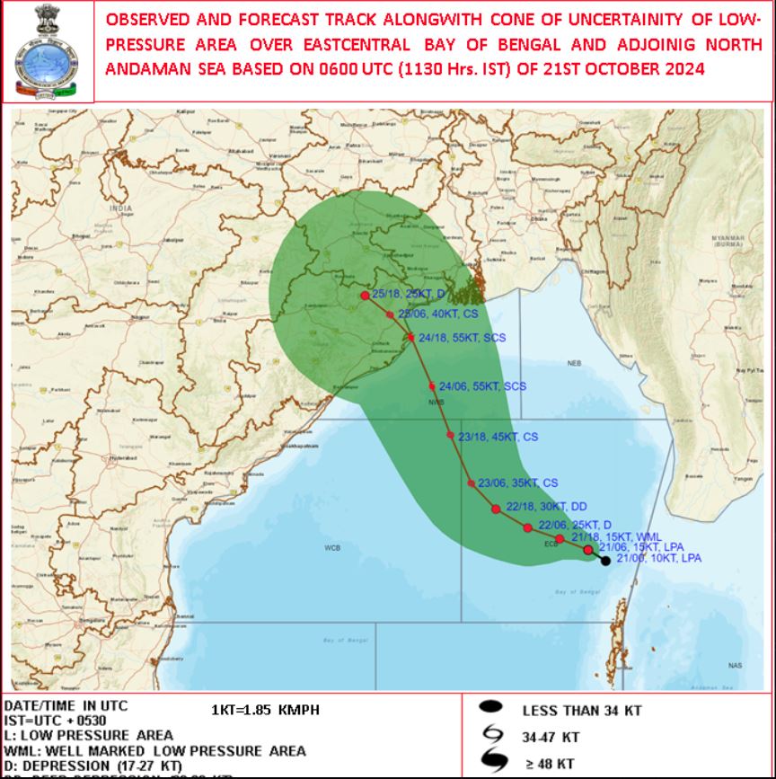 Cyclone Dana Latest Update