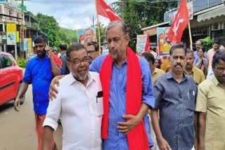 WAYANAD BYPOLL LDF CANDIDATE  SATHYAN MOKERI CPI  എൽഡിഎഫ് സ്ഥാനാർത്ഥി സത്യൻ മൊകേരി  വയനാട് ഉപതെരഞ്ഞെടുപ്പ്