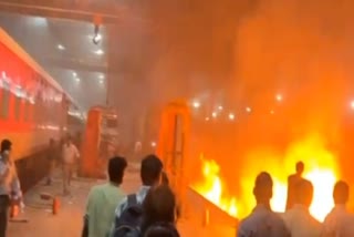 JABALPUR COACHING DEPOT FIRE