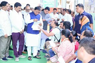 Chief Minister Mohan Charan Majhi Hears Public grievances