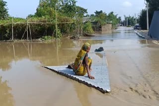 बाढ़ का आंकलन करने आई केंद्रीय टीम