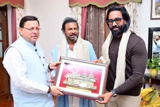 ACTOR MOHAN BABU MET CM DHAMI