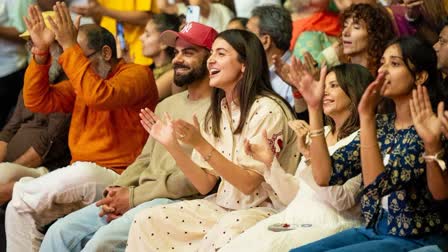 Virat kohli and Anushka Sharma Krishna Das Kirtan