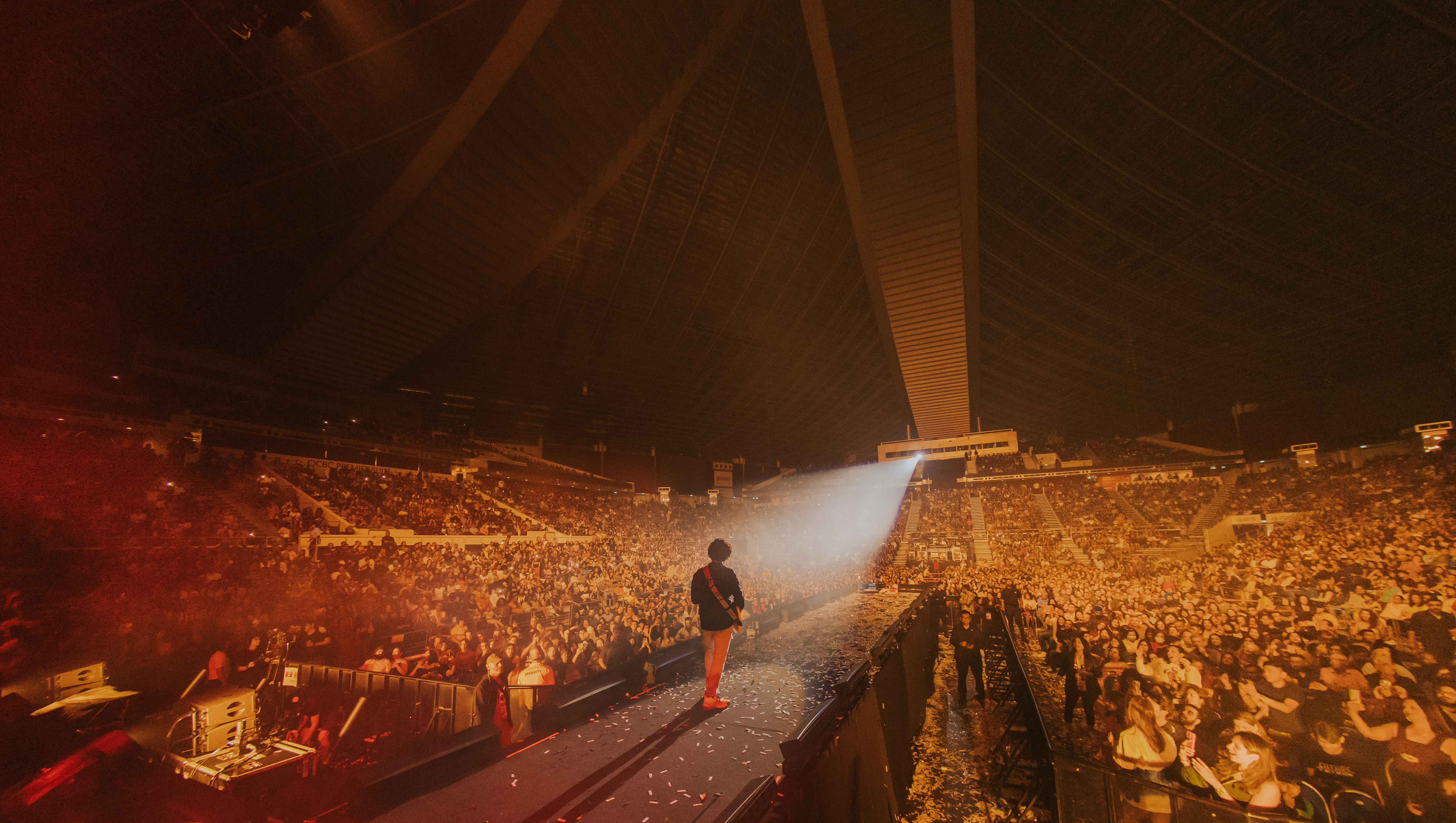 Main stage, extending into the audience