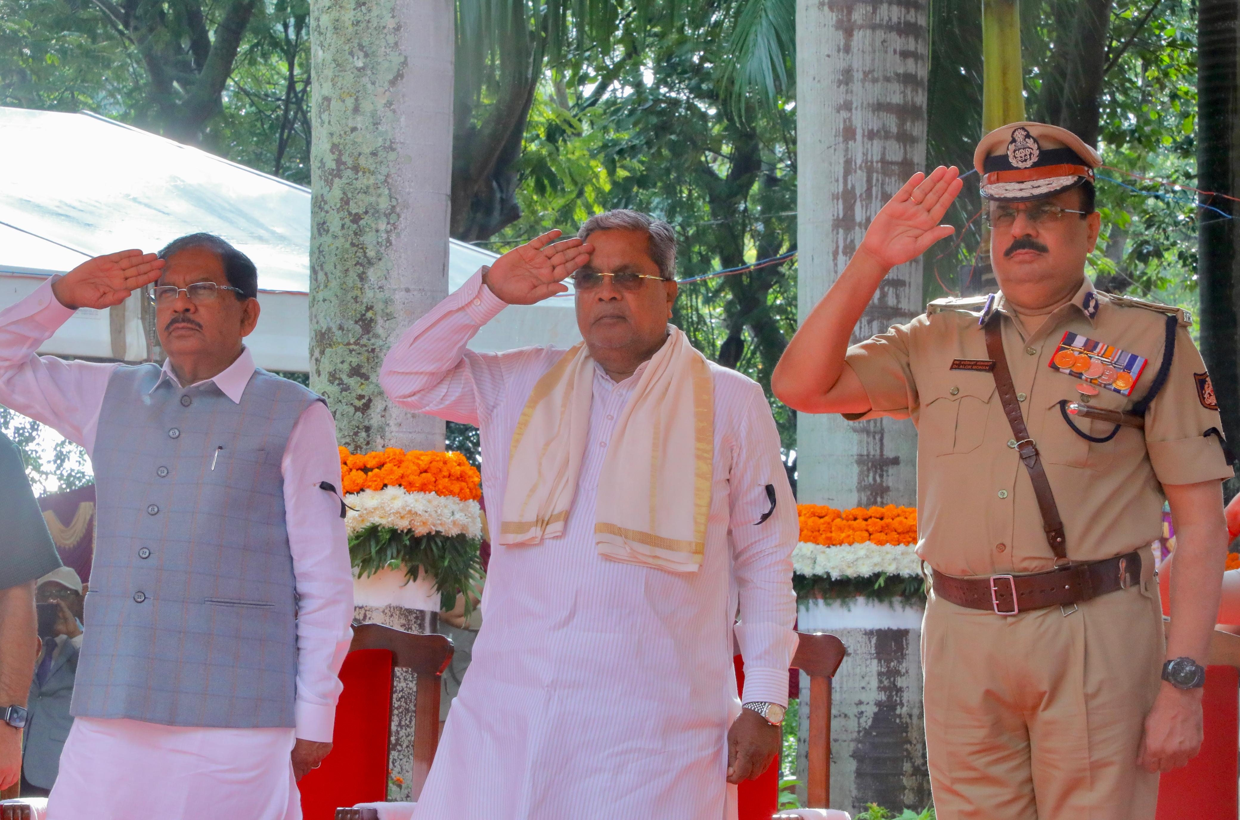 CM Siddaramaiah Says Government is committed to protect the welfare of police personnel