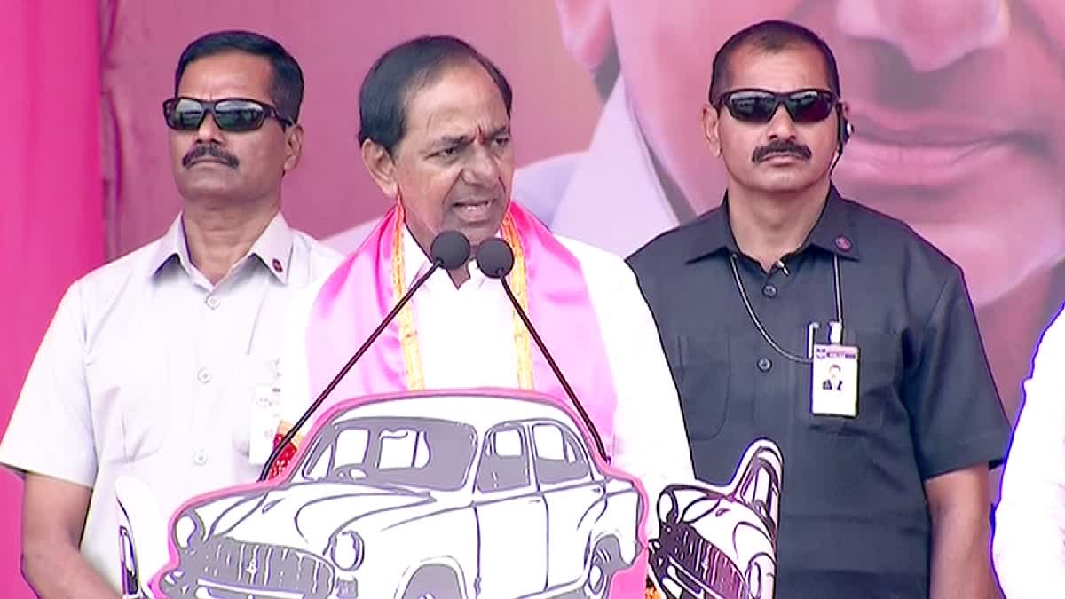 BRS Chief KCR Speech in BRS Public Meeting at Madhira