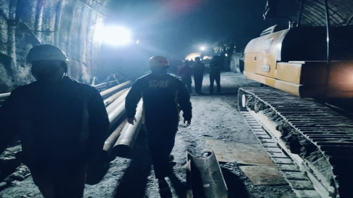 File photo: Uttarakhand tunnel rescue work